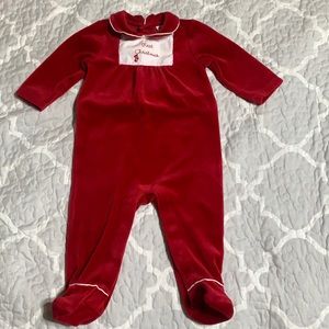 Janie & Jack Christmas onesie